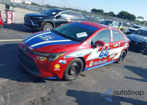 2020 Toyota Corolla Le из США, поврежденный, VIN 5YFEPRAE5LP087856